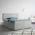 Boxspring Krevet Palace 180/200 cm , srebrna