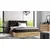Boxspring postelja Wood 7 - 120x200 cm - hrast lancelot