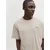 JACK & JONES Majica JJEArchive ecru/čokolada