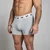 MP Moške boksarice (3 v paketu) Grey Marl/White - XL