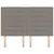 Vidaxl Vzglavje Taupe 144 cm blago