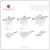 Berlinger Haus Set posuđa Sahara Nordic Collection BH-8324, 10 delova, Krem
