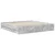 Krevetna konstrukcija s ladicama Betonsko Siva 200 x 200 cm
