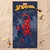 MARVEL COMICS MARVEL Spider-Man Mornarsko moder, HITRO SUŠEČA Brisača za plažo, kopalna ZA FANTKA, mikrovlakna 70x140 cm OEKO-TEX