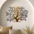 Sombra del Bosque -1 NaturalBlack Decorative Wooden Wall Accessory