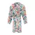 Trendyol Multi Color Floral Pattern Waist Open Mini Lined Chiffon Woven Dress