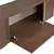 HANAH HOME TV Polica Onera Milano Walnut Gold