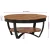 Vidaxl Klubska mizica 65x65x32 cm trden akacijev les