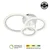 LED plafonska lampa F2083-32C WH