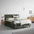 Boxspring Krevet Primo 180/200 cm , tamnozelena