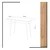 Hanah home Radni sto Hrast-Beli