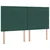 Krevet s od storage s pohranom Tamnozelena 180 x 200 cm Baršun