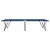 Sklopivi kamperski krevet 2 pcs Plava 206 x 76 x 74 cm