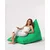 Atelier del Sofa Baštenska vreća za sednje, 35x90x145 cm, Pyramid Big Bed Pouf, Zelena