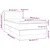 Vidaxl Box spring postelja z vzmetnico temno siva 80x200 cm blago