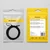 WOZINSKY Kabel USB-C – HDMI 4K 60 Hz, 1,8 m – črn