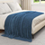 Vidaxl Obloge 6 pcs Temno modra 200 x 150 cm Flis