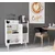 Hanah Home komoda za kafe kutak Magnetar, 90 cm, bela
