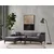 Atelier del Sofa Ugaona garnitura New Petra, L ugao, 250x69x145 cm, Antracit
