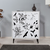 Hanah Home Komoda Multilux Manyas 95x111x36cm Belo-Crna