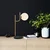 Opviq Stona lampa, Crna