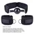 BDSM set – kugla za usta, lisice, set za vezivanje