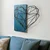 Sayvan-i Huzur -1 - Blue, Black BlueBlack Decorative Wooden Wall Accessory