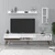 Hanah Home TV komoda sa policama Valensiya, 180 cm, Bela