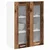 vidaXL Viseča omarica Riga Star les 60 x 31 x 80 cm Konstruiran les