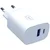 Stenski polnilec 3MK FlowPower, 1xUSB-C, 1xUSB-A, 30W