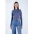 Trend Alacati Stili Ženska bluza Alc-X15155, Tamnoplava
