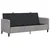 Sofa s pohranom Svjetlosiva 192 x 78 x 87 cm Poliester