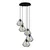 Opviq Luster Diamond-704-5S2, 50 cm, 5xE27, 40W