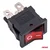 shumee Klecno stikalo z rdečo osvetlitvijo 20A 12V 24V amio-04440
