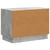 Noćni ormar Betonska siva 62 x 34,5 x 44,5 cm Konstruirano drvo