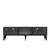 HANAH HOME TV polica Madera Anthracite Silver
