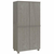 Ormar HAMAR svjetlosivi 89 x 50 x 180 cm od masivne borovine