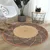 Conceptum Hypnose Tepih WOOPAMUK481, 120x120cm, Braon