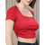 Sinsay - Bluza - crvena