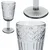 shumee 300 ml kozarec za vino - dimljeno siv
