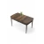 HANAH HOME Trpezarijski sto Zen Baroque Brown