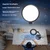 NVC Stona lampa Galaxy Max, 20-40W, Crna