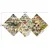 Wallity slika 4MDF27905032, 60x115 cm, 4 dijela