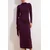 Trendyol Modest Ženska haljina Tctss26Eb00058, Ljubičasta