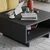 Hanah Home Klub sto Hola, 60x32x60 cm, Antracit