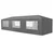 MULTIGARDEN Baštenski šator, 3x9m, 8 strana, Gray