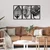 Wallity Zidna dekoracija Saye, 115x60cm, Crna