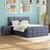 Boxspring Krevet Josie C 160/200 cm , plavo-siva