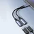Joyroom SY-C03 adapter USB-C / 2x USB-C, črna
