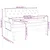 Vidaxl Klop z naslonom temno rjava 120x62x75,5 cm blago
